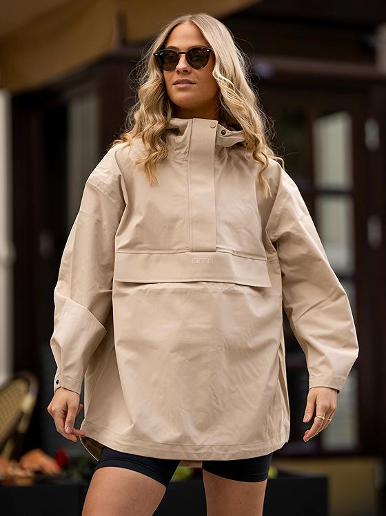 Aim'n Oversized Anorak Beige