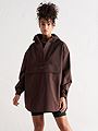 Aim'n Oversized Anorak Cacao