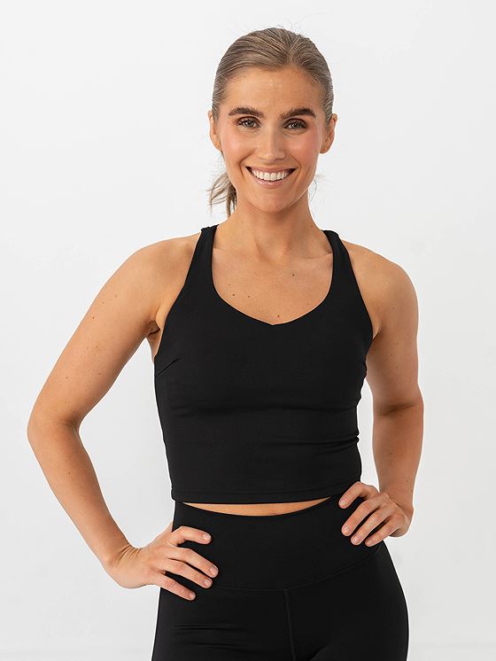 Aim'n Sculpting Strappy Bralette Black