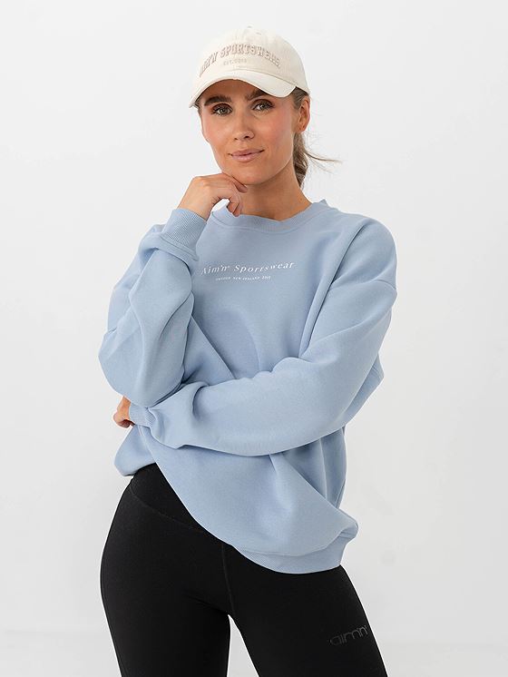Aim'n Serif Sweatshirt Cloudy Blue
