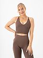 Aim'n Shape Seamless Cross Back Bralette Macchiato