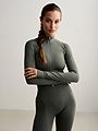 Aim'n Shape Seamless Zip Jacket Ivy