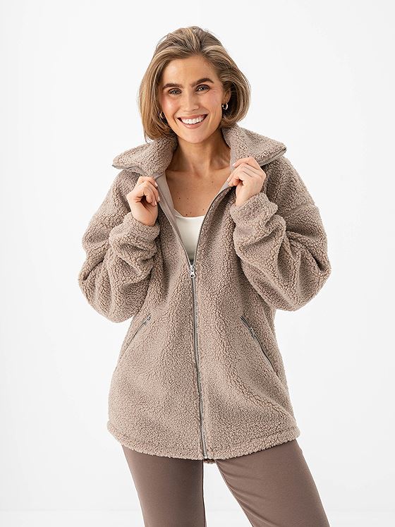 Aim'n Pile Jacket Dark Clay