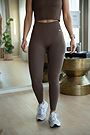 Aim'n Ribbed Seamless Tights Macchiato
