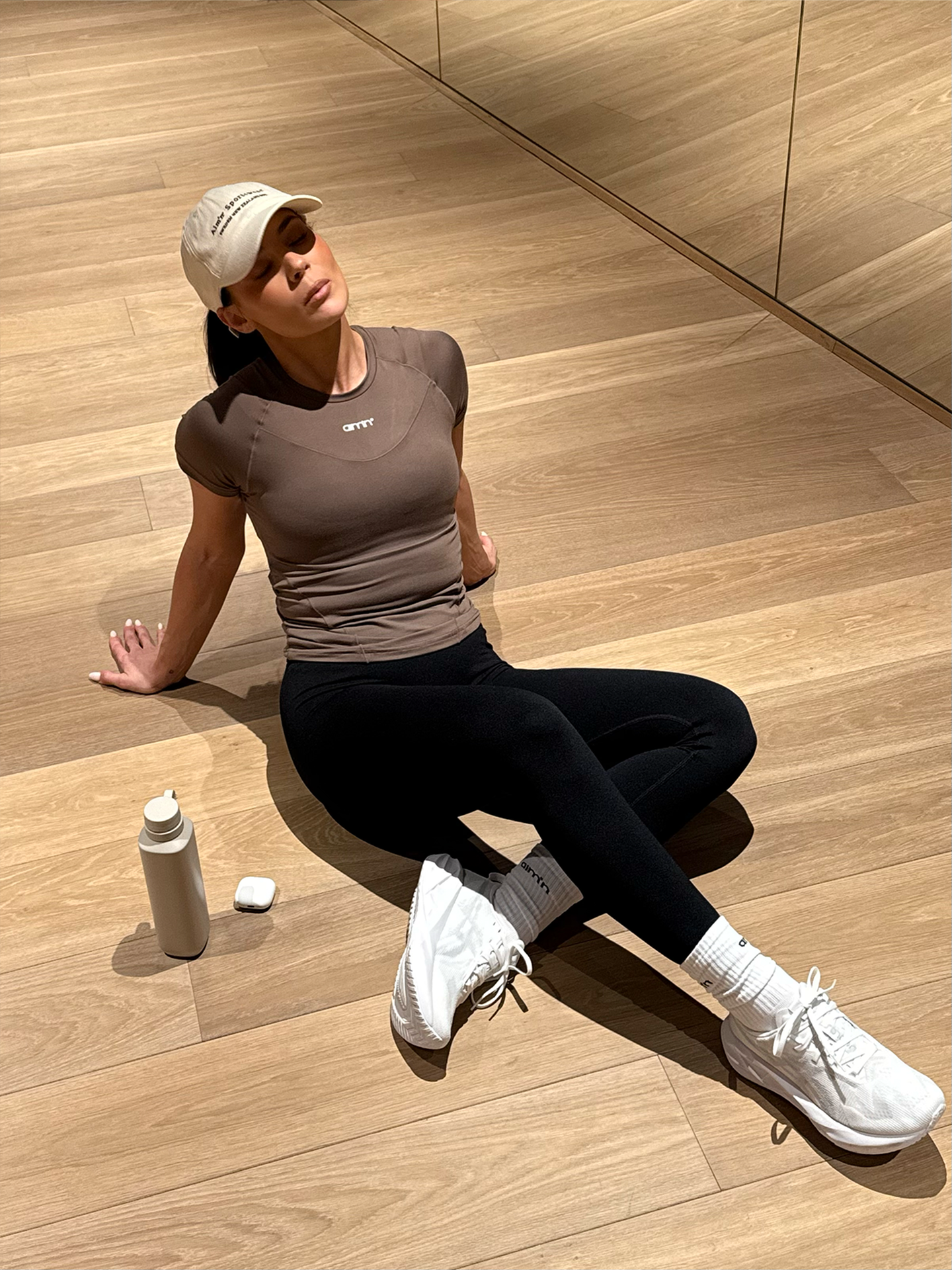 Aim'n Soft Basic Short Sleeve Macchiato