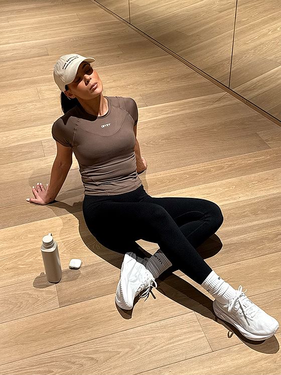 Aim'n Soft Basic Short Sleeve Macchiato