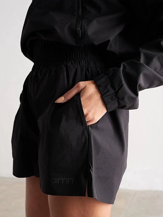 Aim'n Windbreaker Shorts Black