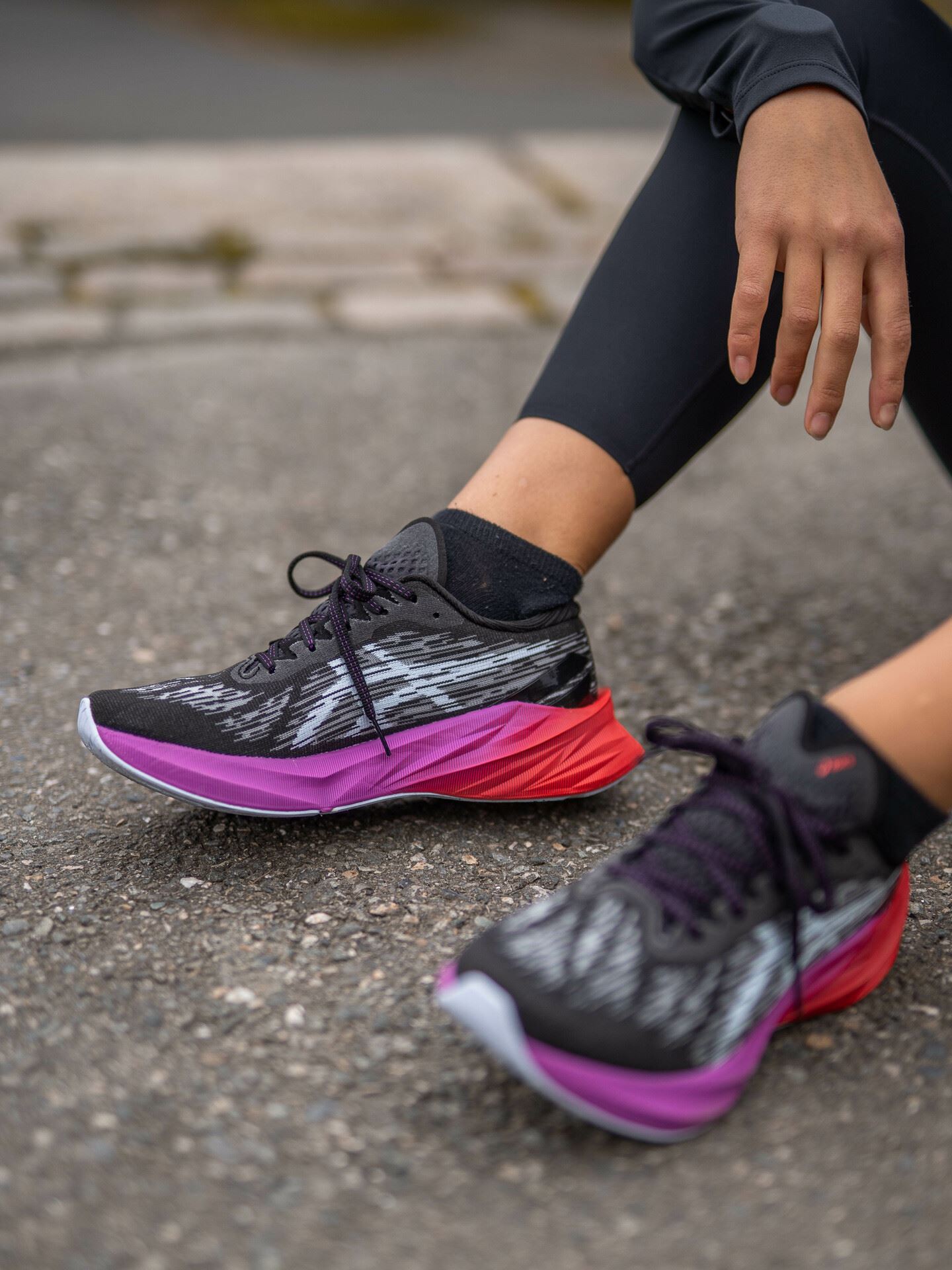 Women s NOVABLAST Black Soft Sky Running ASICS Outlet IT 53 OFF
