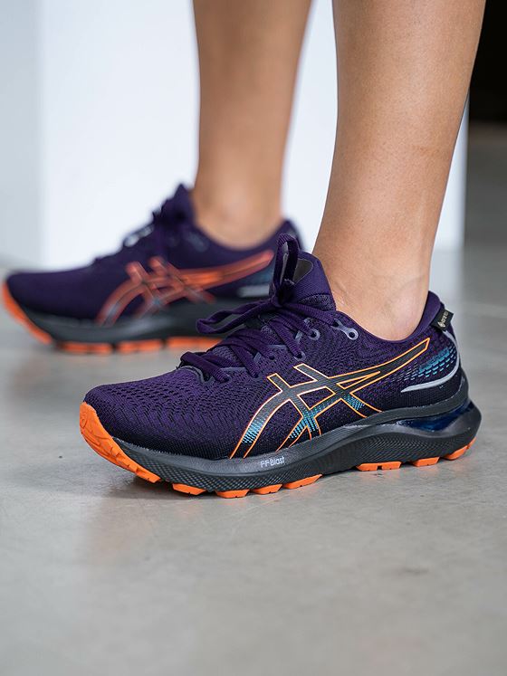 Asics Gel-Cumulus 24 GTX Night Shade/Nova Orange