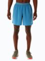 Asics Road 2-N-1 7In Short Azure/Performance Black