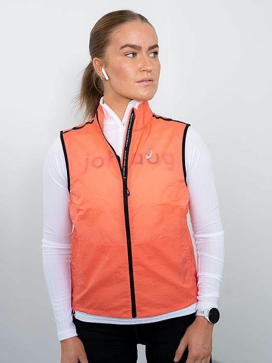 Asics Metarun Packable Vest Papaya