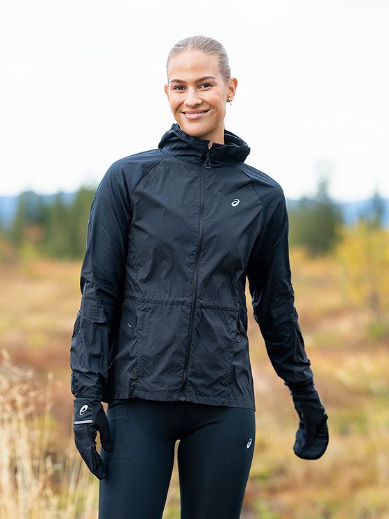 ASICS Road Packable Jacket Performance Black