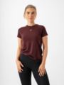 ASICS Road Seamless Short Sleeve Top Dark Currant/Port Royal