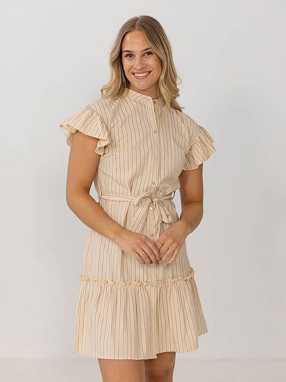 A-View Bell Dress Sand