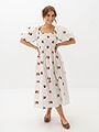 A-View Cheri Fruit Dress White/Red