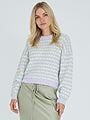 A-View Sassi Knit Pullover Green / Purple