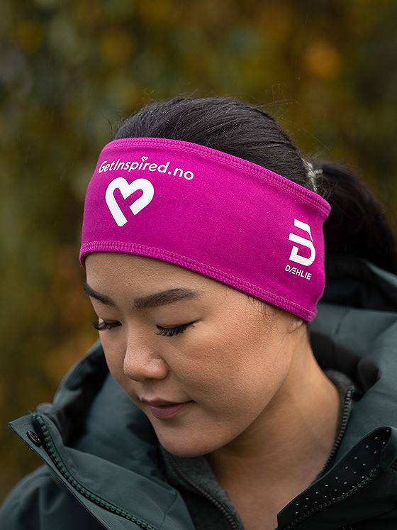 Dæhlie x Get Inspired Headband Polyknit Rosa - Get Inspired Exclusive Collection