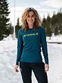 Dæhlie Training Tech Long Sleeve Teal