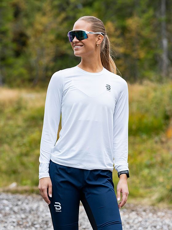 Dæhlie Long Sleeve Motion Brilliant White