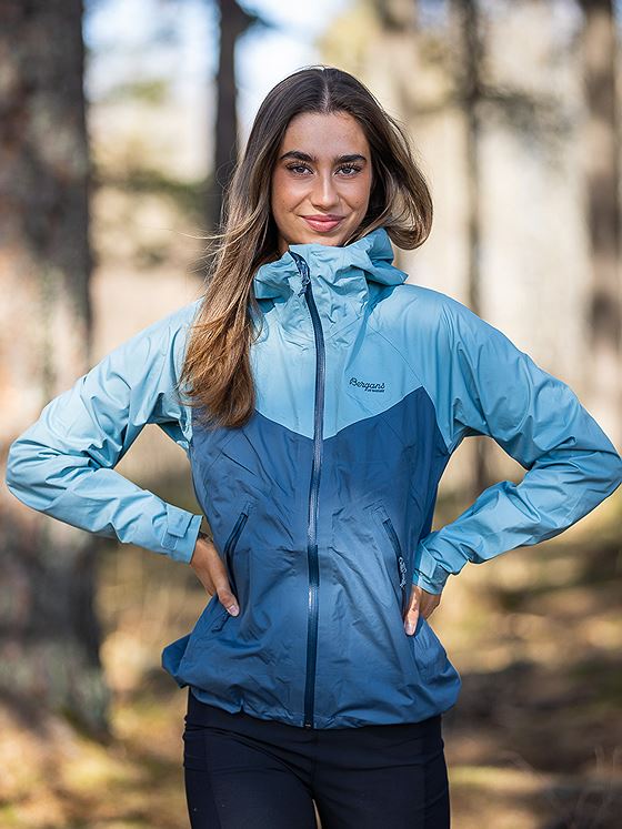 Bergans Letto V2 3L W Jacket Orion Blue / Smoke Blue