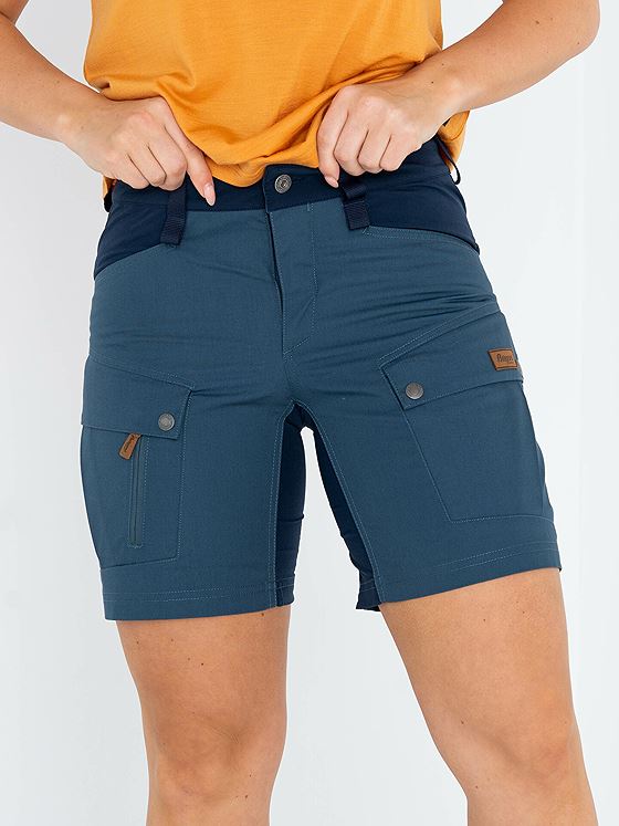 Bergans Nordmarka Favor Outdoor Shorts Women Orion Blue / Smoke Blue