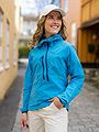 Bergans Cecilie Light Wind Anorak Clear Ice Blue