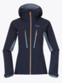 Bergans Cecilie Mountain Softshell Jacket Navy Blue / Misty Sky Blue