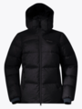 Bergans Lava Warm Down Jacket w/Hood Women Black