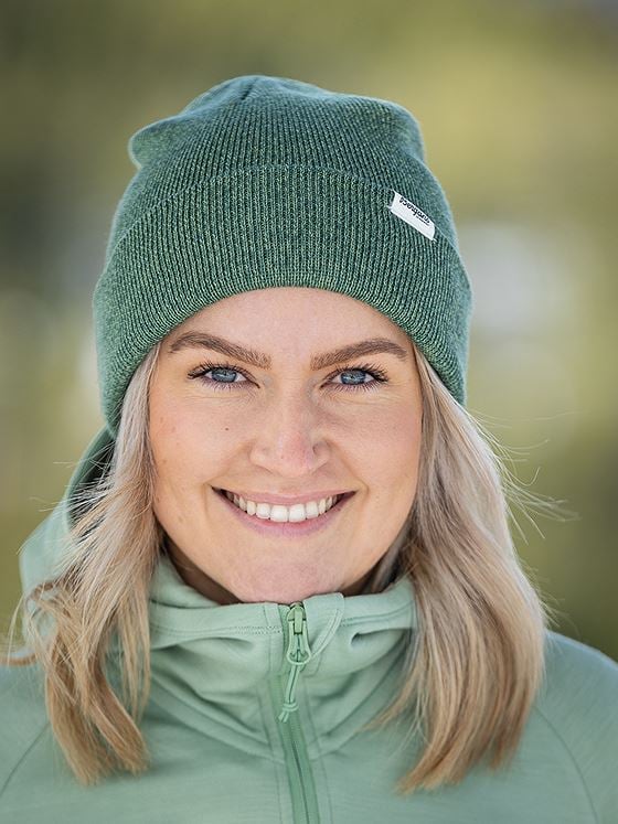 Bergans Melange Beanie Jade Green