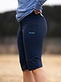 Bergans Vandre Light Softshell Long Shorts Women Navy