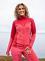 Bergans Tind Merino Hood Jacket Women Alpine Rose / Light Alpine Rose