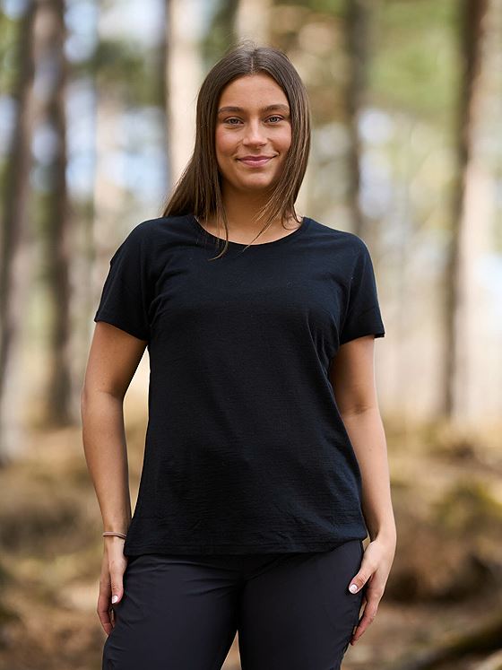 Bergans Whenever Merino Tee Women Black