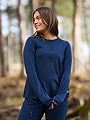 Bergans Lysebu Wool Henley Women Navy Blue