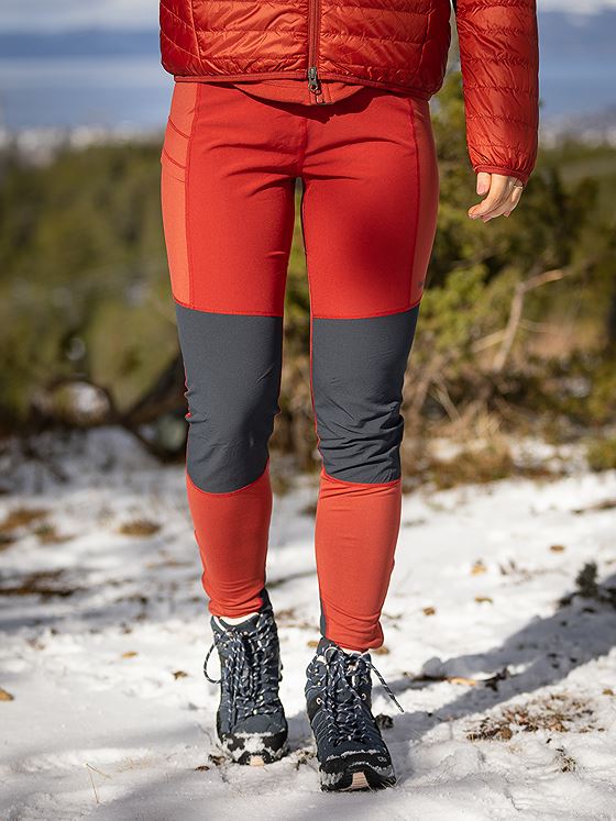 Bergans Fløyen Outdoor Tights Chianti Red