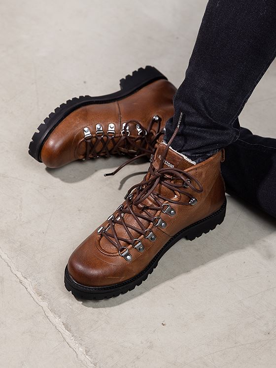 Blackstone Low Biker Boots Old Yellow