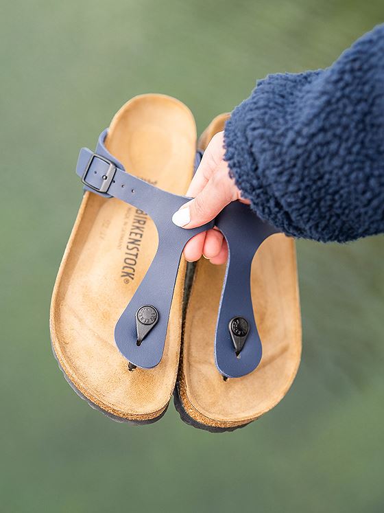 Birkenstock Gizeh BirkoFlor Blue