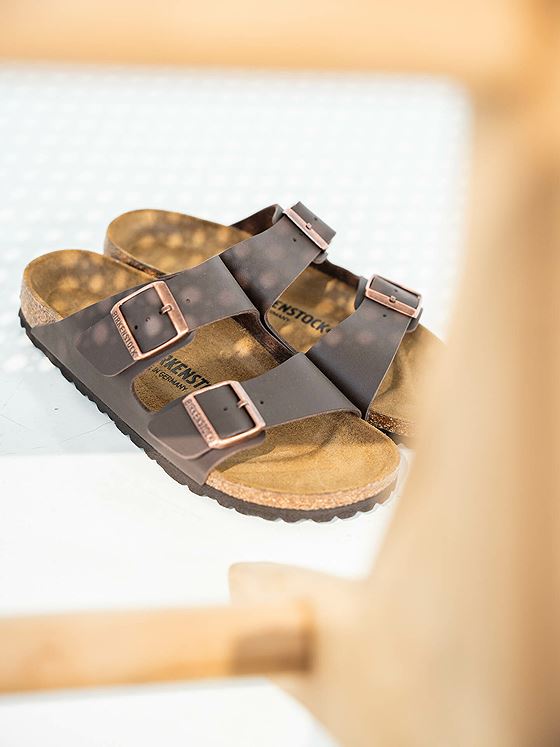 Birkenstock Arizona Birko-Flor Dark Brown