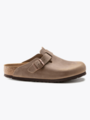 Birkenstock Boston Oiled Leather Tobacco Brown