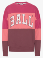 Ball J. Robinson Multi Crew Neck Deep Pink / Burgundy