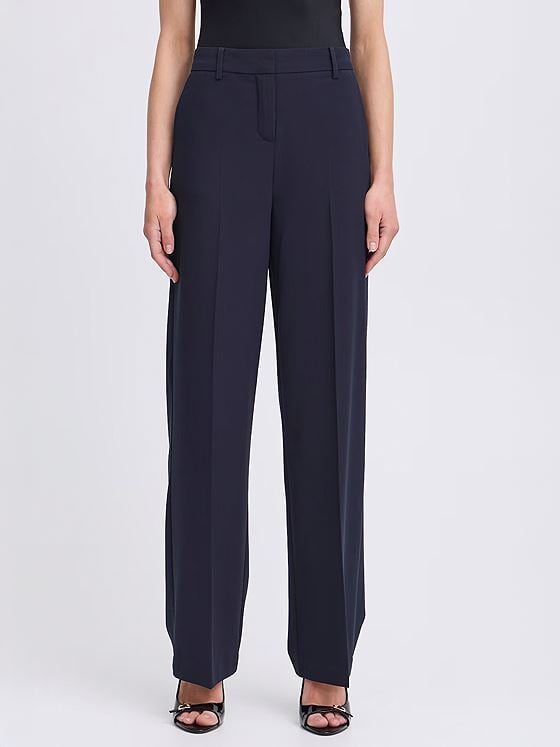 B.YOUNG Danta Wide Leg Pants 2 Copenhagen Night