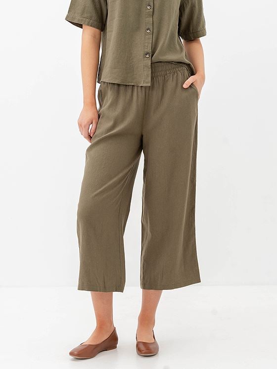 B.YOUNG Falakka Crop Pants Kalamata