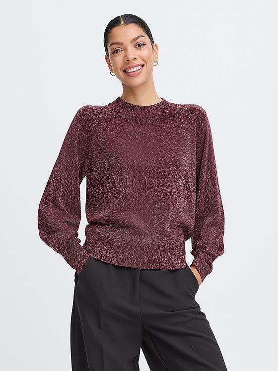 B.YOUNG Mobbe Jumper Knit Fudge