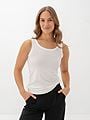 B.YOUNG Iane Basic Singlet Off white