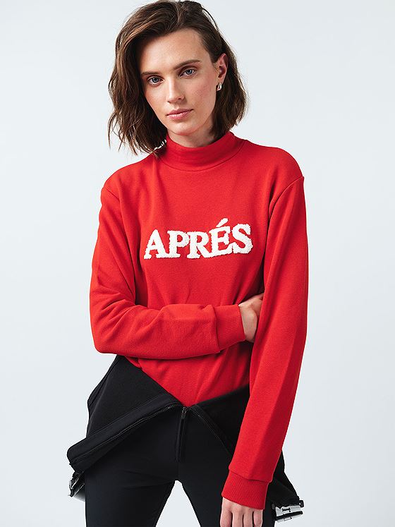 Comprimé Aprés College Sweater Red