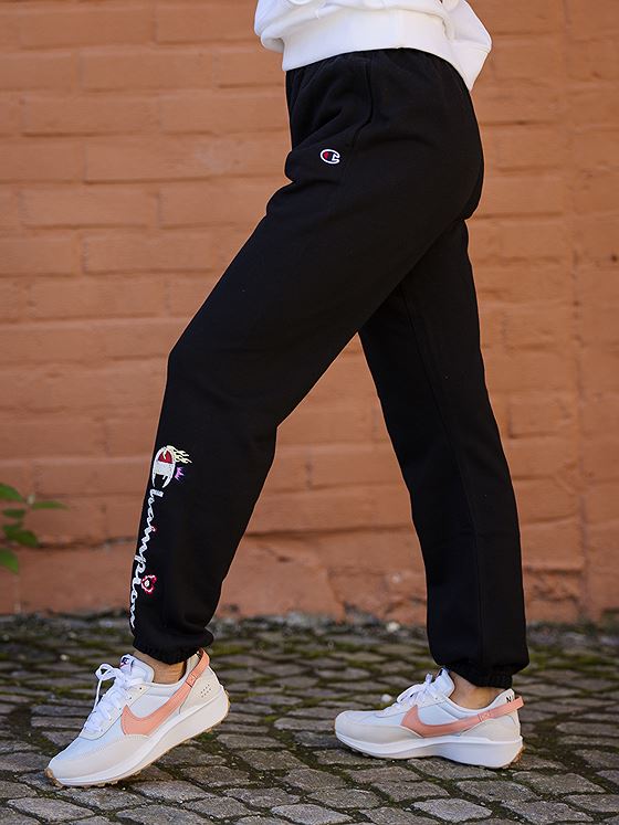 Champion Stitched High Waist Pant Black