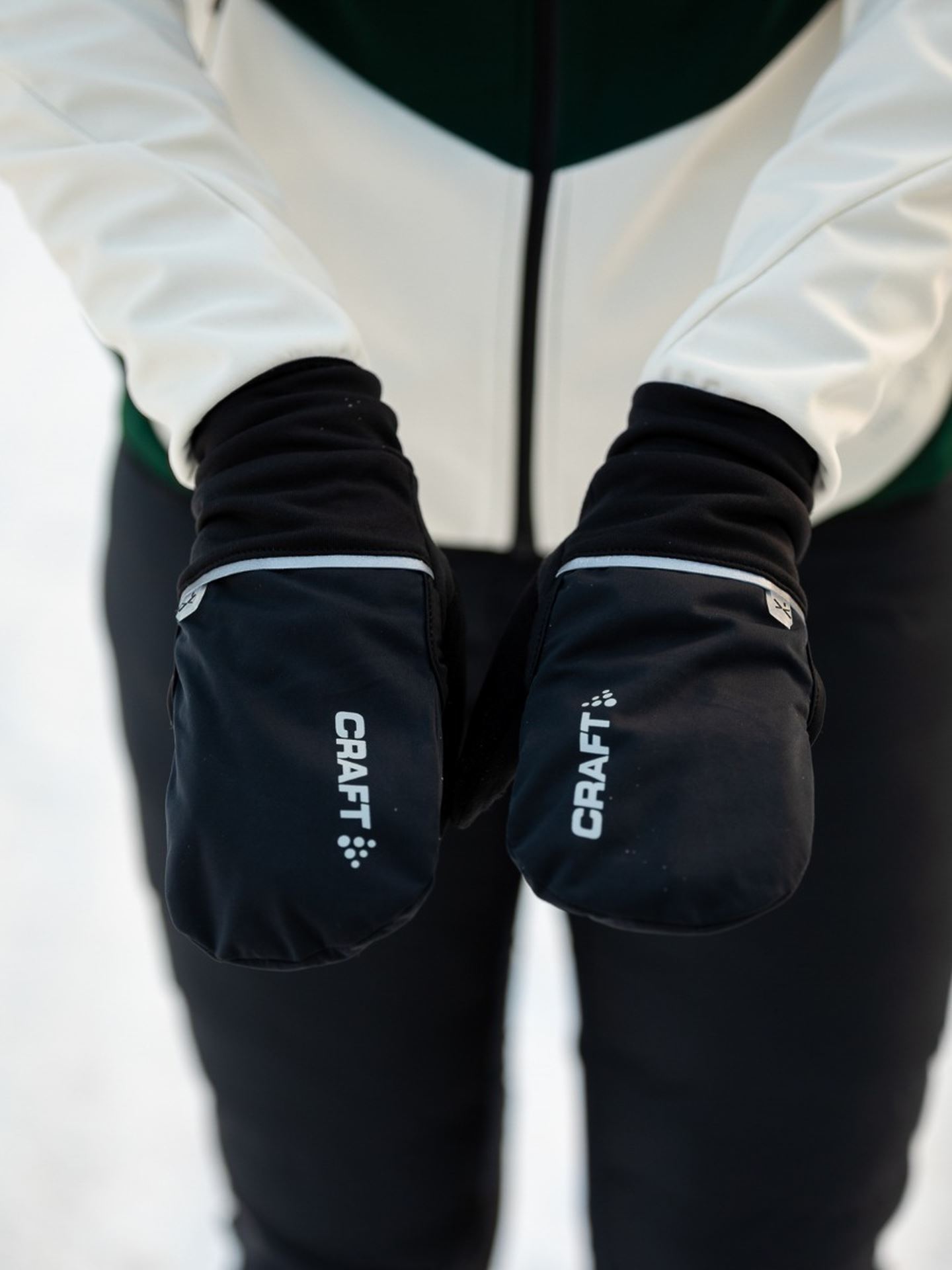 Craft Hybrid Weather Glove Black