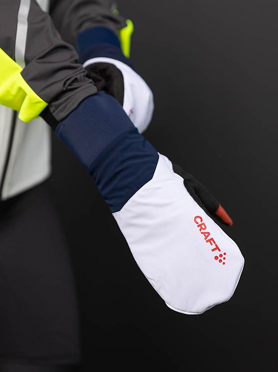 Craft NOR Advanced Speed Mitten Blaze/White