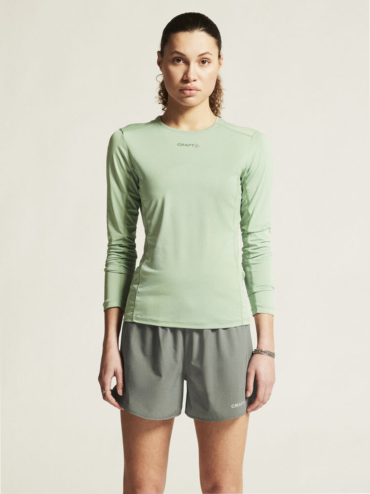 Craft Advance Essence Long Sleeve Tee 2 Glacial