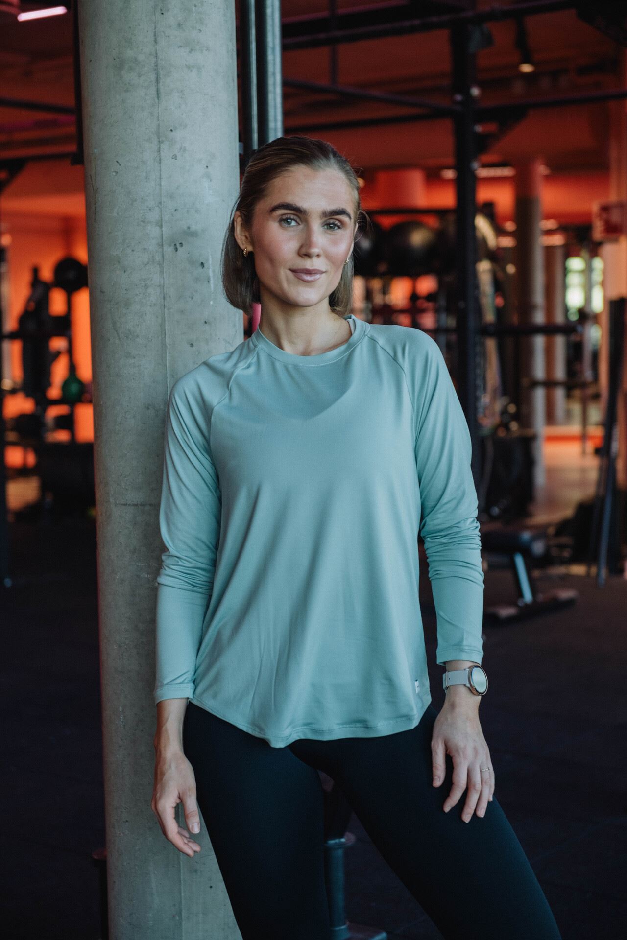 Craft Collective Long Sleeve Tee Woman Glacial