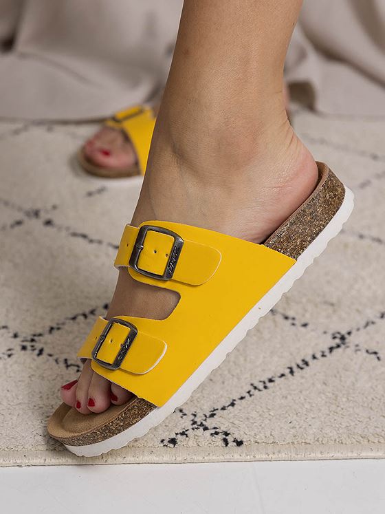 Cruz Whitehill Cork Sandal Golden Road